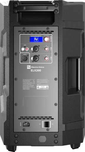 ELX200-10P-US 10" 2WAY POWERED SPEAKER WITH BLUETOOTH, EV MOBILE APP & DSP, 1200W CLASS-D AMP FOR UP TO 130DB